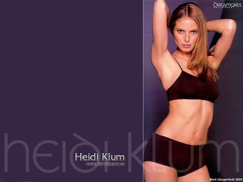 Heidi Klum - обои для рабочего стола - wallpapers