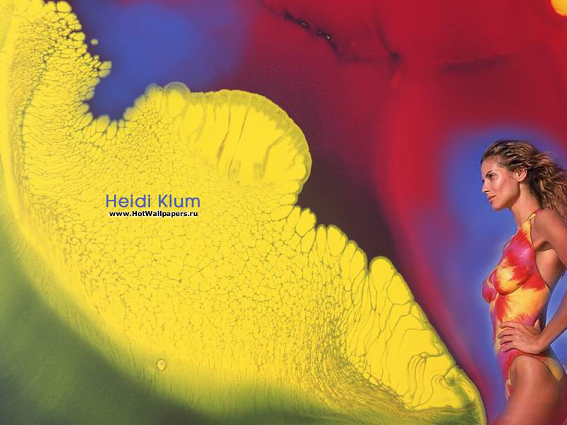 Heidi Klum - обои для рабочего стола - wallpapers