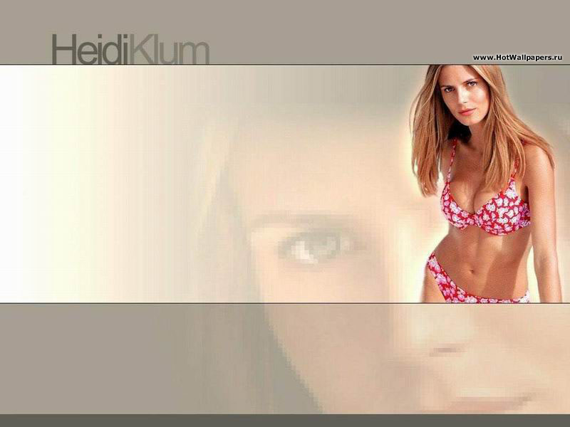 Heidi Klum - обои для рабочего стола - wallpapers