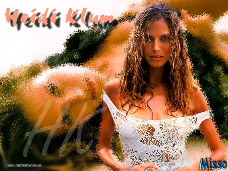 Heidi Klum - обои для рабочего стола - wallpapers