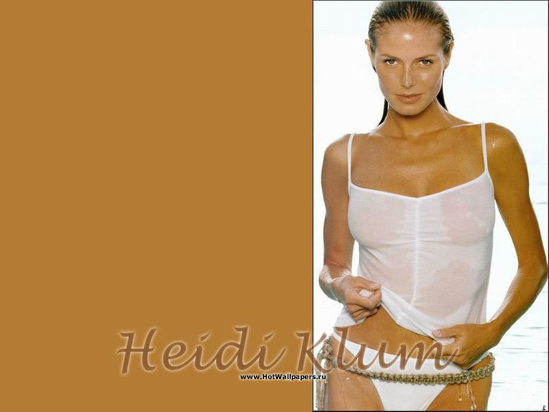 Heidi Klum - обои для рабочего стола - wallpapers