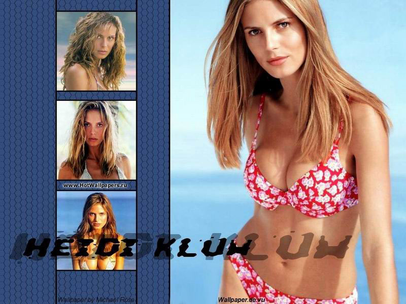 Heidi Klum - обои для рабочего стола - wallpapers